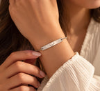 Personalized Arabic Name Bar Bracelet