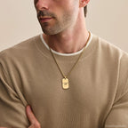 Personalized Handwriting Men Necklace