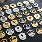 Custom Logo Brooch Brass | Corporate Brooch Pin