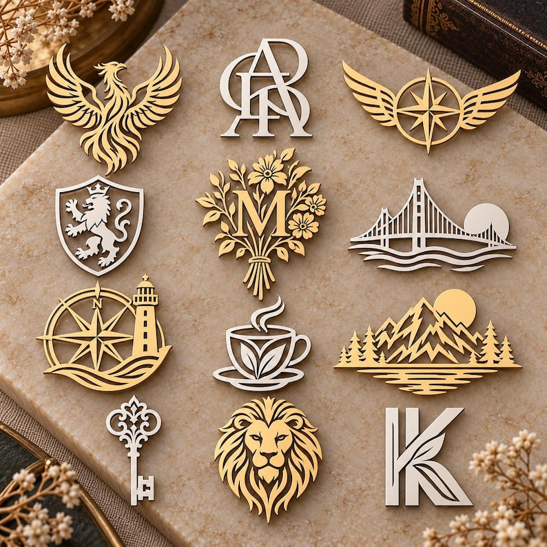 Custom Logo Brooch Pin