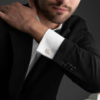 Initial Cufflinks In Square