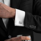 Initial Cufflinks In Square