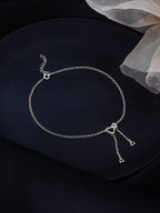 Heart Charm Chain Anklet